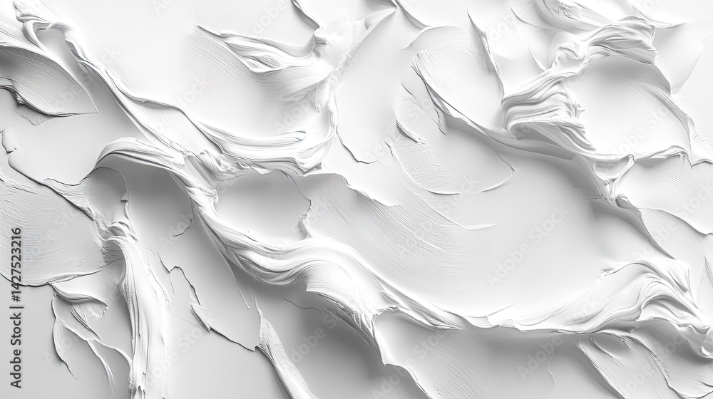 Poster abstract artistic texture patterns studio environment digital art white background minimalist concep