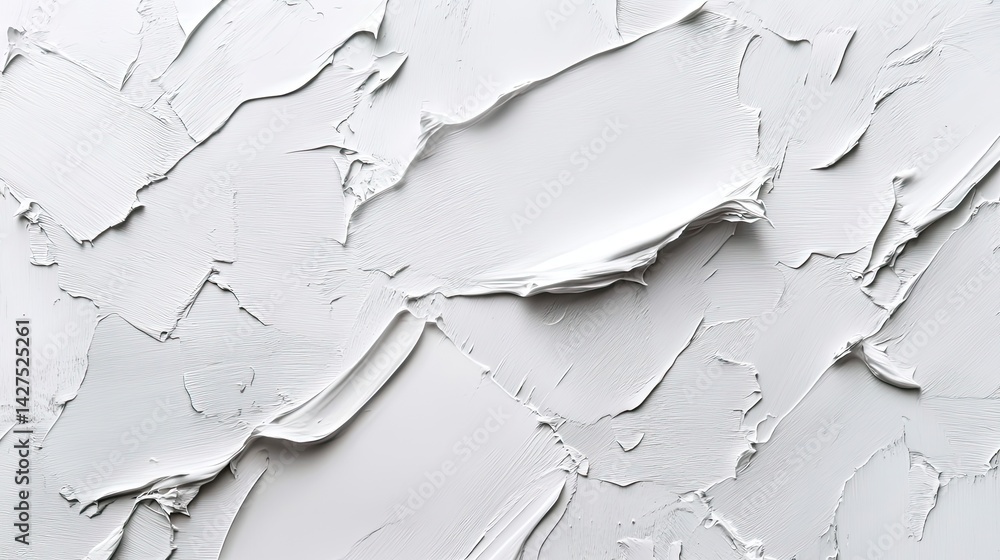 Poster textured white background art abstract design pure white canvas minimalist style close-up view
