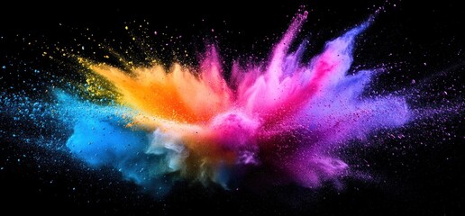 Vibrant Color Explosion: A Symphony of Hues