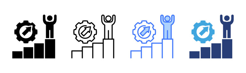 Development icon sheet multiple style collection