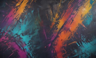 Rough, gritty grunge pattern with vibrant chromatic noise, abstract distressed design, dirty, pattern, palette