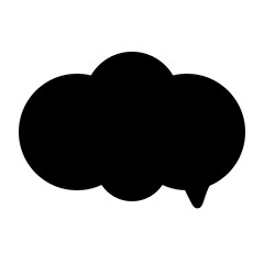 cloud like thought bubble