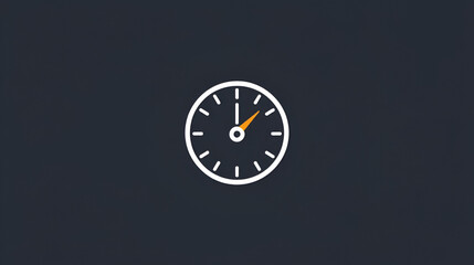 altimeter line icon