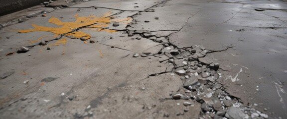 Water stains, cracked concrete, obsolete machinery ,  decay,  industrial design