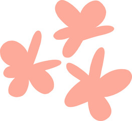 Abstract decorative petal inspired design