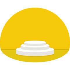 Podium Display Vector