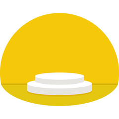 Podium Display Vector