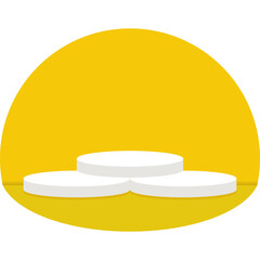 Podium Display Vector