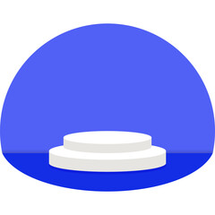 Podium Display Vector