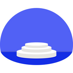 Podium Display Vector