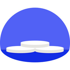Podium Display Vector