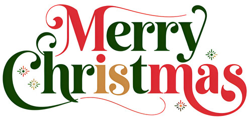 Designed to use the 'Merry Christmas' letters.