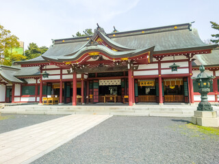 福井県の敦賀市にある氣比神宮の社殿