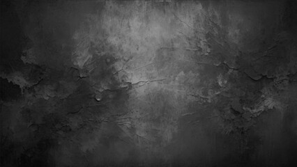 Black dark concrete wall background. Dirty black grunge background, Abstract Chalk Blackboard Background Size For Cover Page.