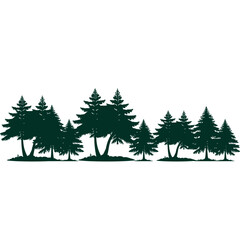 Pine Trees Vector