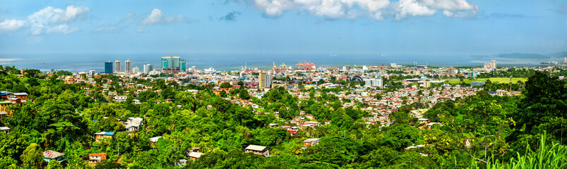 Skyline of Port of Spain, Trinidad and Tobago