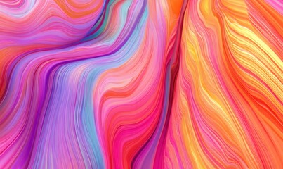 Obraz premium Abstract colorful swirls, vibrant paint texture, background design, graphic art, website backdrop