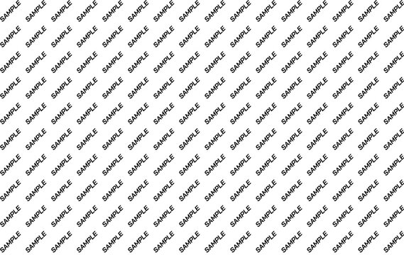 サンプル透かし文字素材