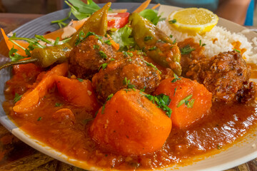 Mafé de bœuf, cuisine Sénégalaise 