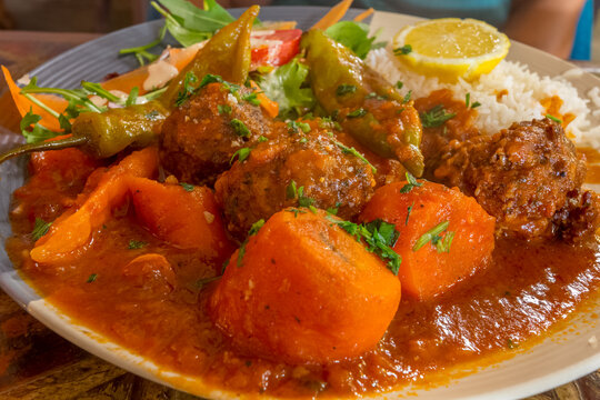 Maf&eacute; de b&oelig;uf, cuisine S&eacute;n&eacute;galaise 
