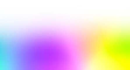 Digital Holographic Gradient Futuristic effect
