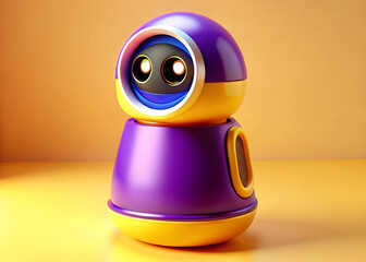 Friendly Social Robot with LED Ring and Expressive Eye Display on Tabletop