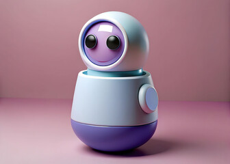 Friendly Social Robot with LED Ring and Expressive Eye Display on Tabletop