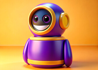 Friendly Social Robot with LED Ring and Expressive Eye Display on Tabletop