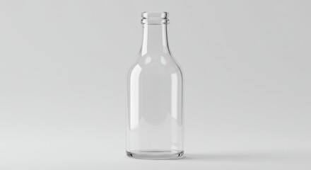 Empty Glass Bottle for Liquid