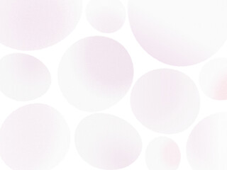 パステルカラーピンクの丸・泡のノイズグレデーションイラスト背景素材	
