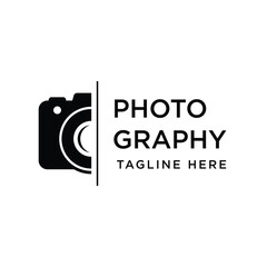 Camera Logo Graphic Design Vector
