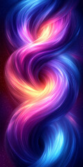  Vibrant Cosmic Swirls of Color and Light
