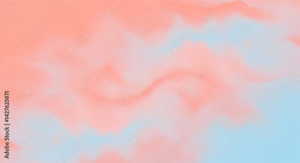 Poster soft hues abstract background with delicate gradient colors effect