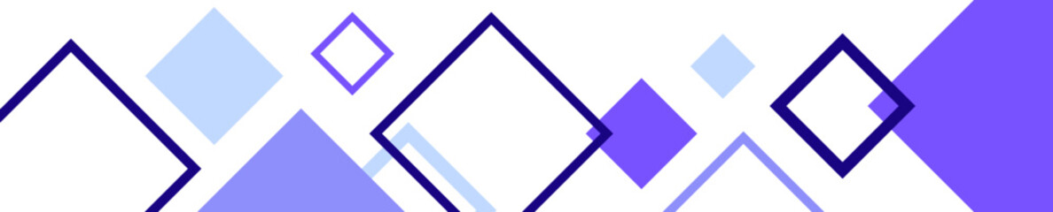 Modern Geometric Footer Element Set