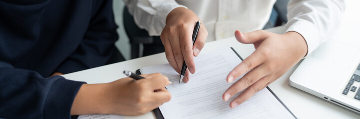 Lawyer businessman working with lawbook in office or courtroom Legal counsel with gavel and legal...