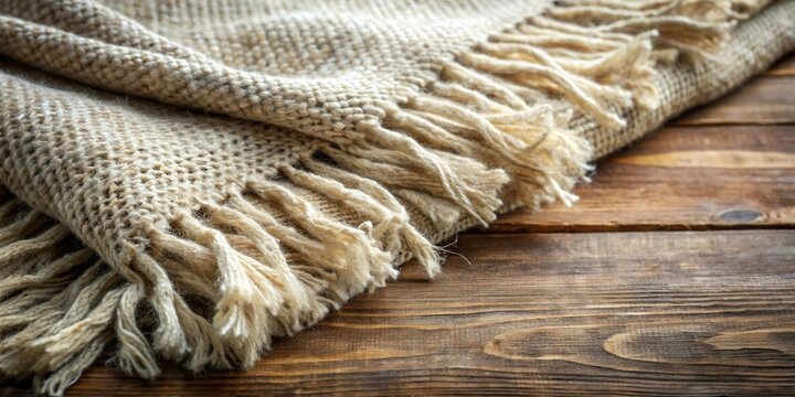 Soft, natural fibers of Marinos wool woven into a rustic blanket, with a subtle sheen and texture