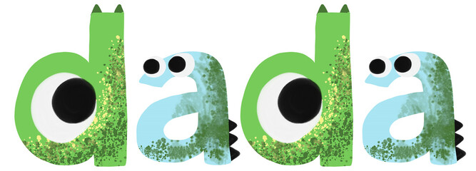  alphabet little monster concept a to z © พรไพลิน ตันเจริญ