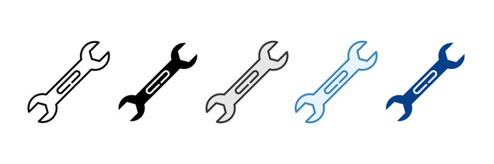 Wrenchr  Icon Element For Design