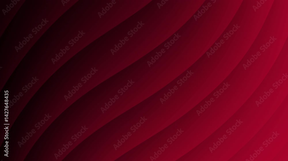 Poster a smooth, wavy red abstract background with varying shades creating depth and texture.