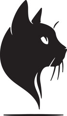 Cat   simple icon. Vector ICON all icon Viktor