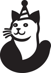 Cat   simple icon. Vector ICON all icon Viktor
