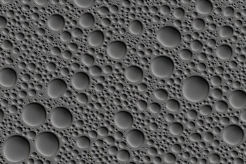 Abstract water droplet pattern