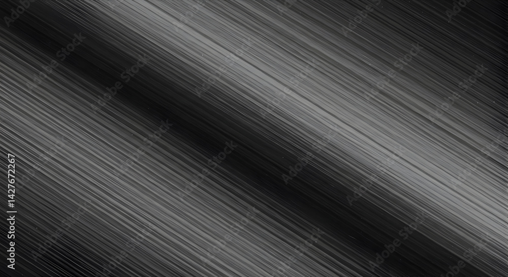 Poster abstract silver streams motion design background with diagonal lines