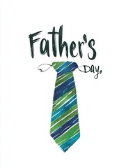 Father's Day Tie Drawing