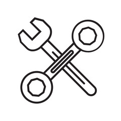 wrench and ring wrench line