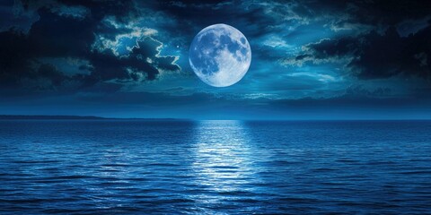 A breathtaking, silent night where the lake holds the moonâ€™s reflection perfectly.