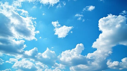 Blue sky and cloud Background