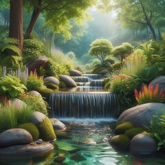 Sheet Fall A small waterfall that flows in a thin sheet