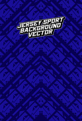 Fabric textile design for Sport t-shirt, Soccer jersey mockup for football club. uniform front view