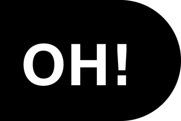 Rounded Filled Oh Icon